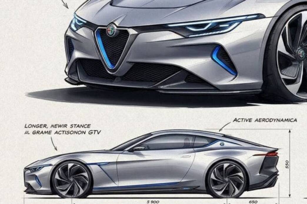 alfa romeo gtv render