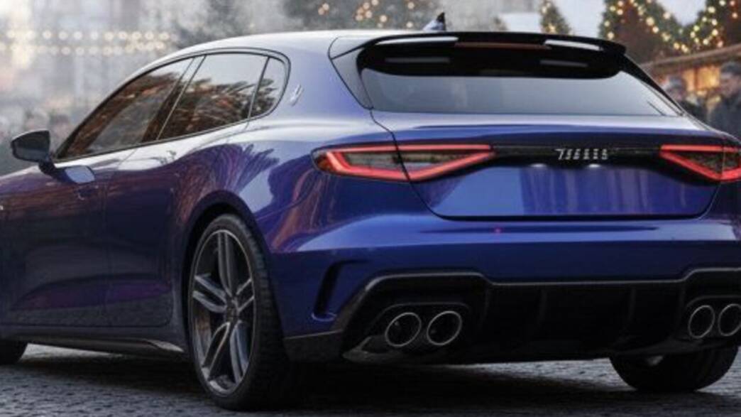 maserati 5 porte render