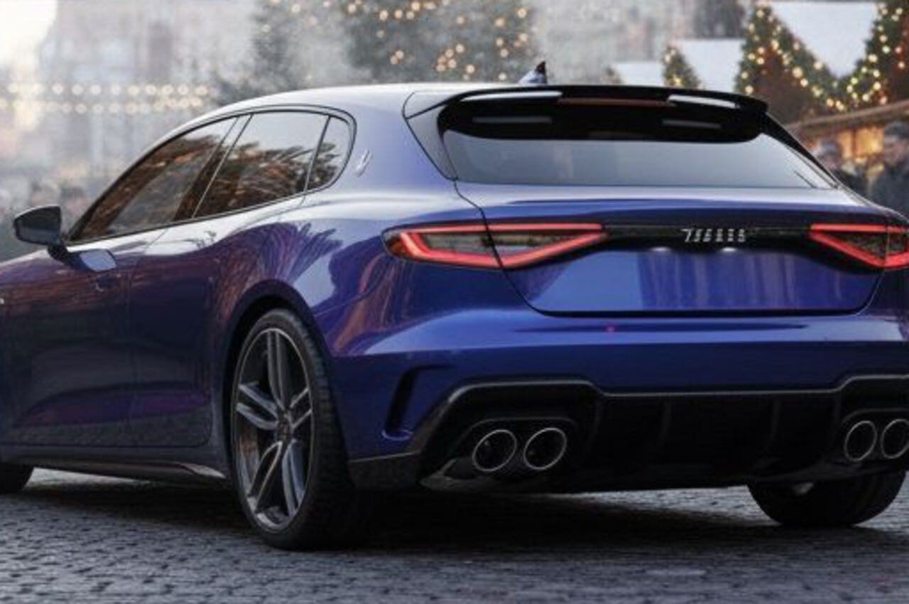 maserati 5 porte render