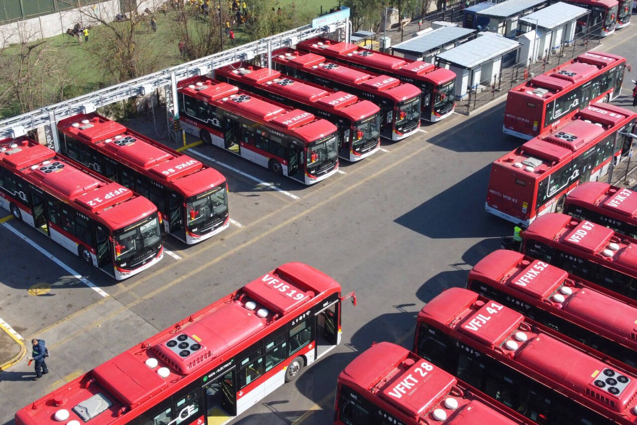 veicoli elettrici cile santiago