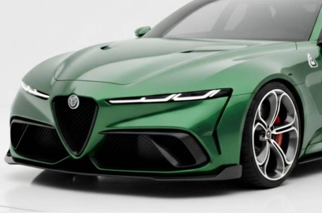 Alfa Romeo Giulia Station Wagon render