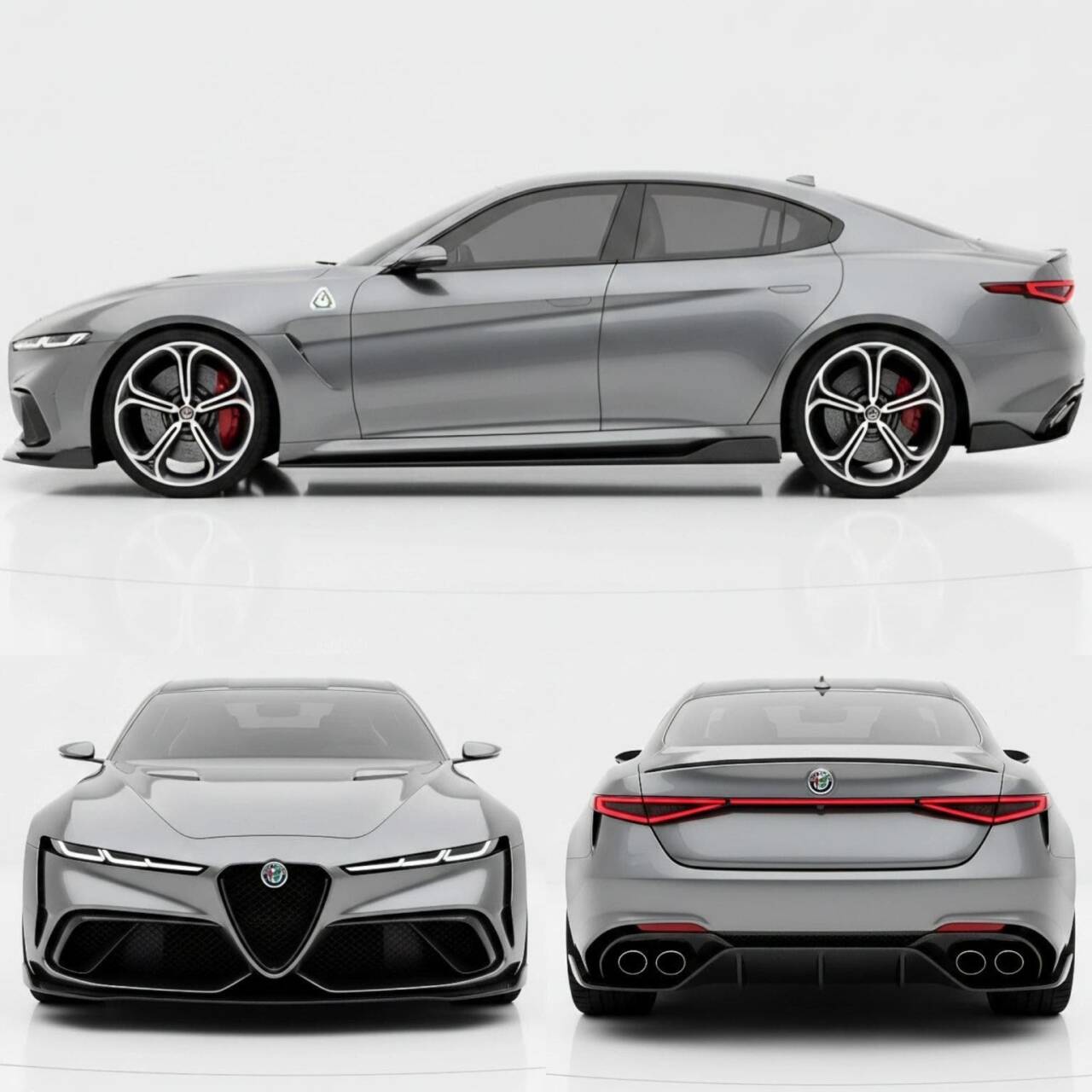 Alfa Romeo Giulia render