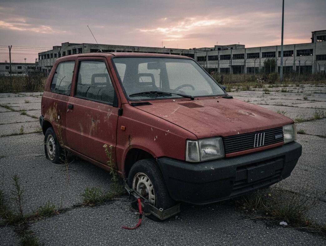 Auto fuori uso con fermo cancellazione pra