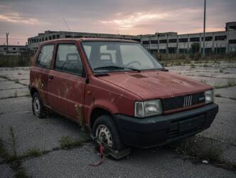Auto fuori uso con fermo cancellazione pra