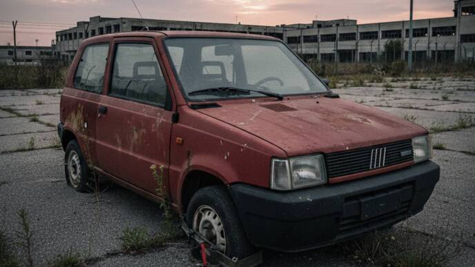 Auto fuori uso con fermo cancellazione pra