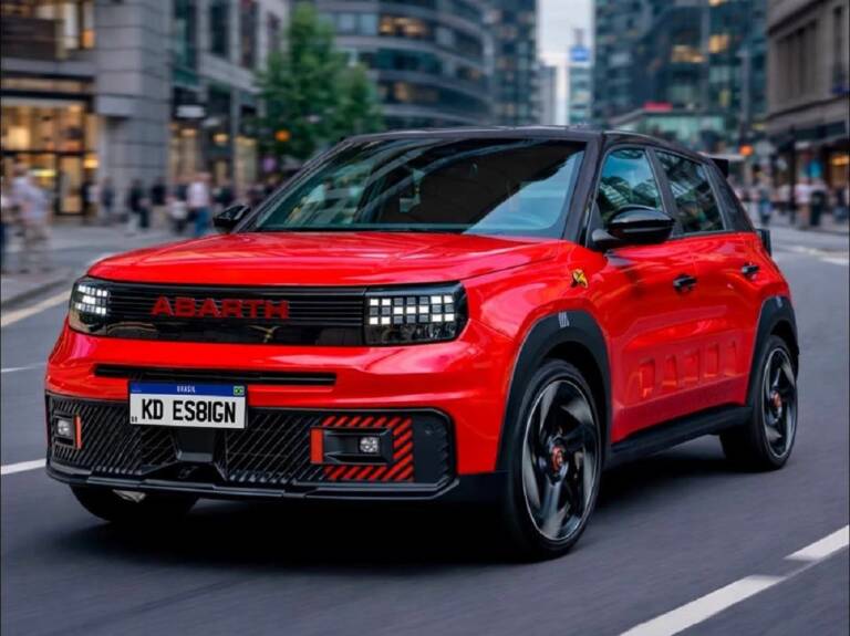Fiat Grande Panda Abarth, così potrebbe essere la versione sportiva