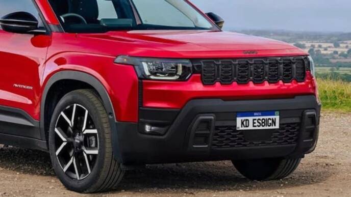 Jeep Avenger 2027 render