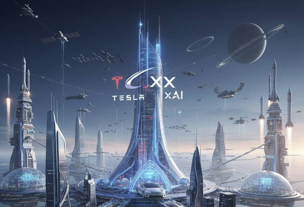 Mega-fusione Tesla SpaceX e xAI da 2000 miliardi