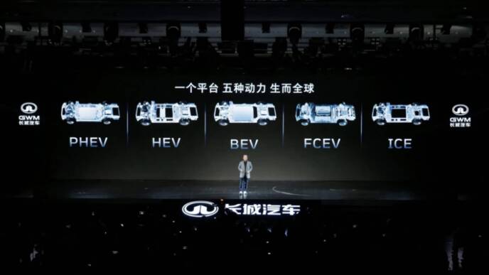 Motore diesel ibrido della cinese GWM per invadere il mondo
