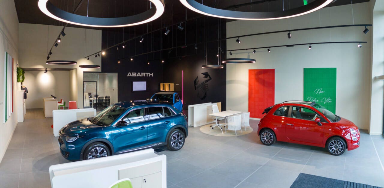 stellantis, abarth showroom