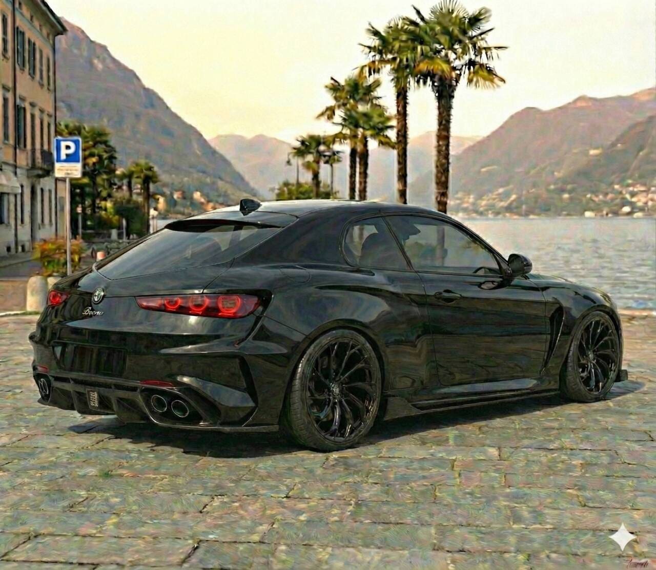 alfa romeo brera render