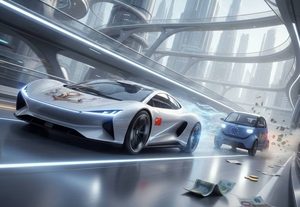 auto elettrica cina bev ue ecar