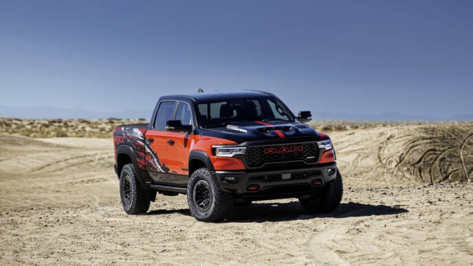 2027 Ram 1500 SRT TRX Bloodshot Night Edition