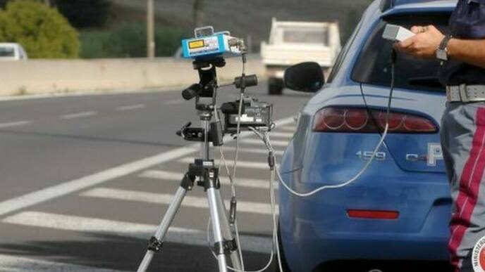 posto di blocco polizia