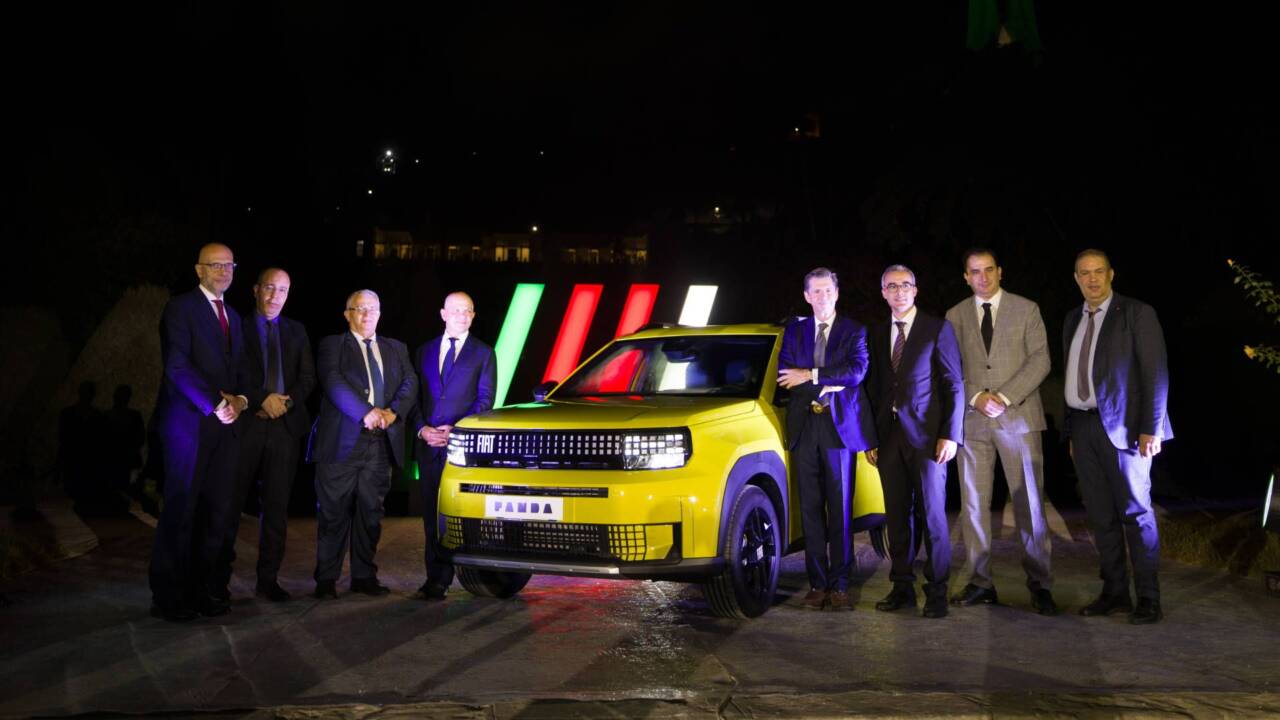 fiat grande panda. stellantis algeria