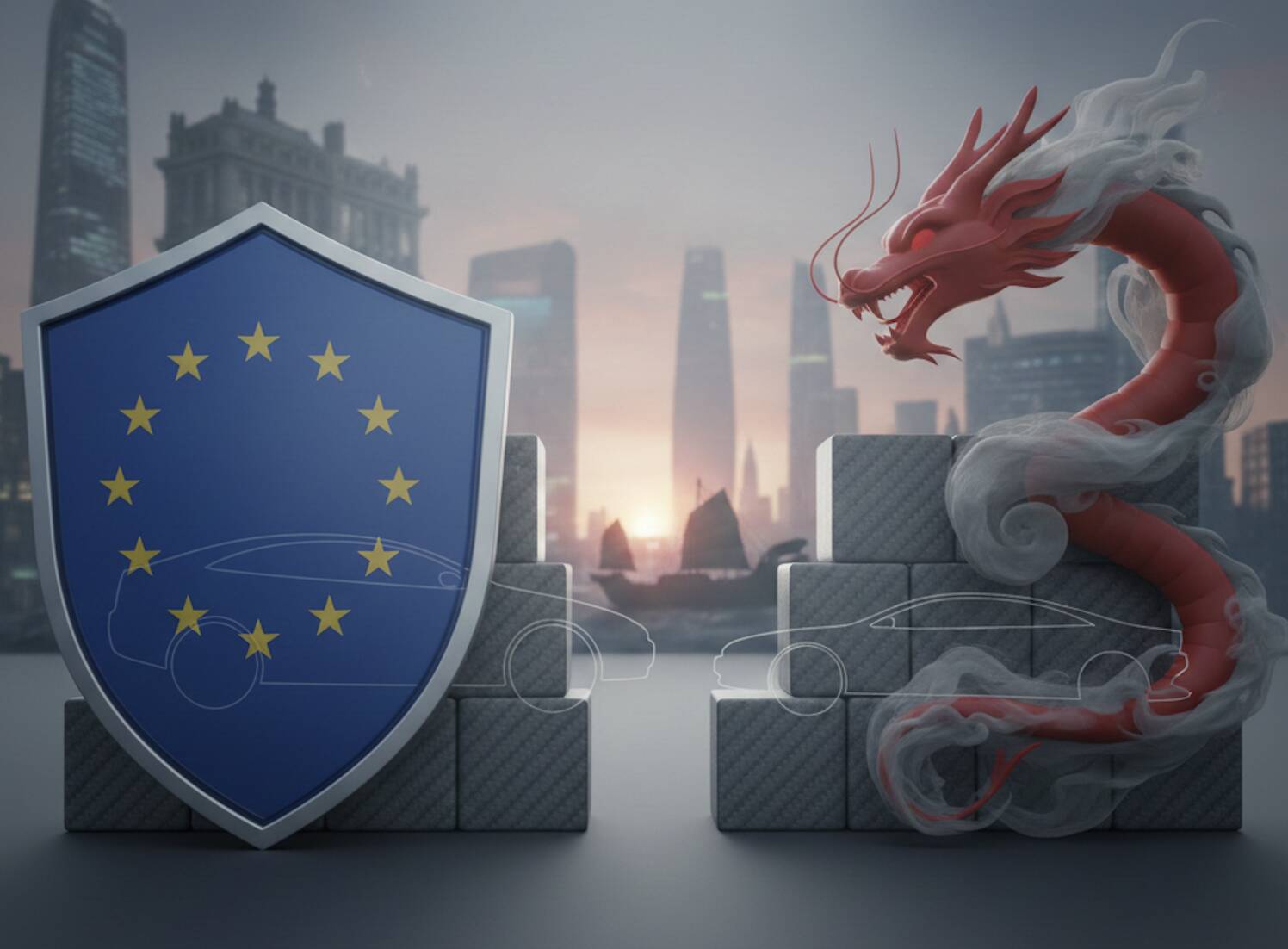 ue vs cina auto