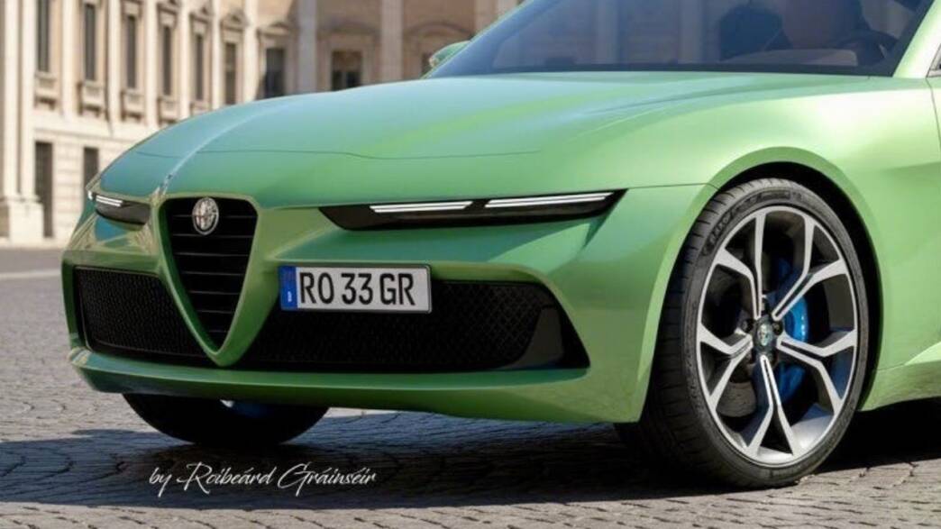 Alfa Romeo Alfasud render