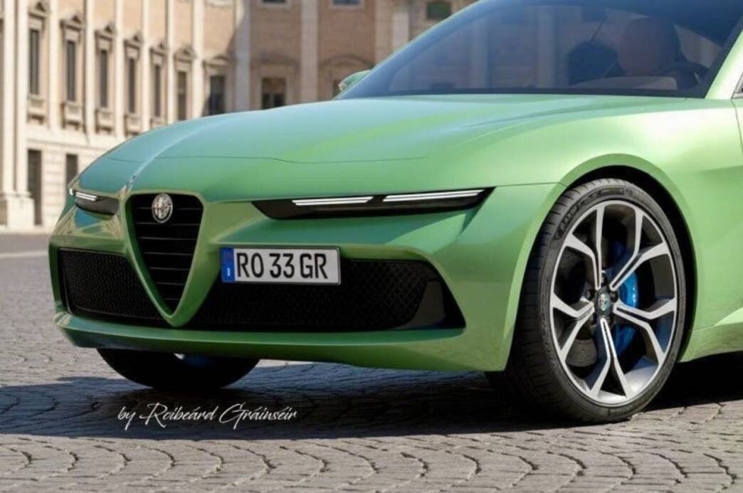 Alfa Romeo Alfasud render