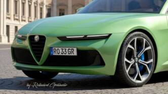 Alfa Romeo Alfasud render