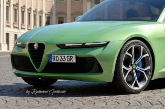 Alfa Romeo Alfasud render