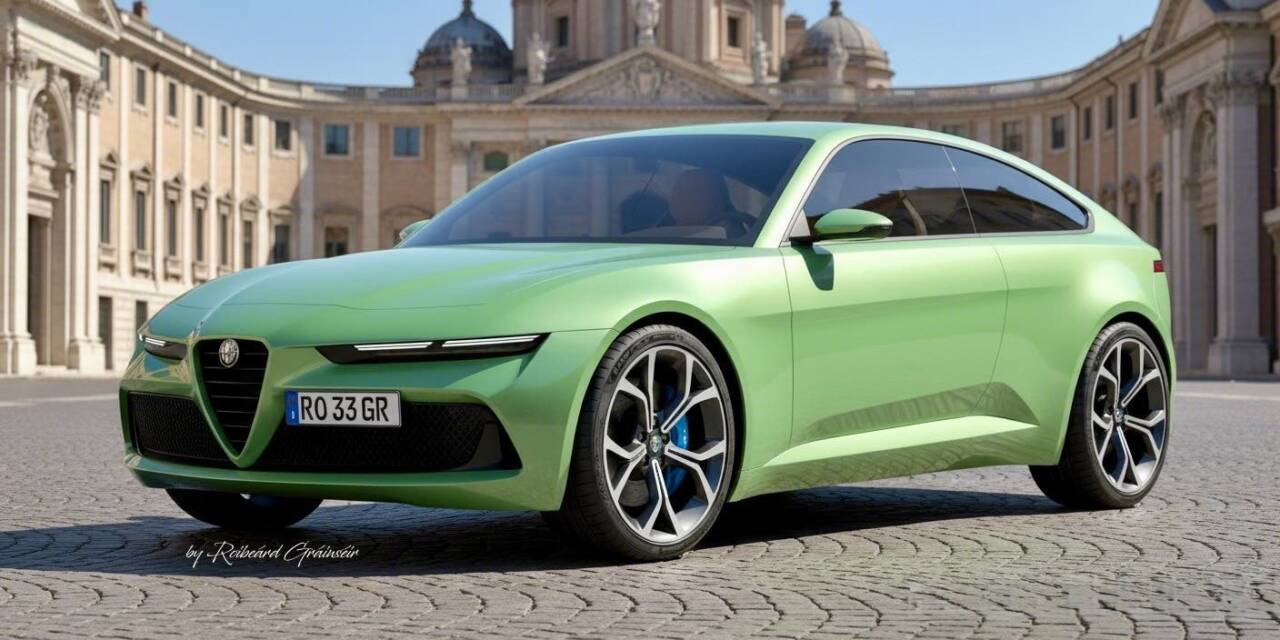 Alfa Romeo Alfasud render