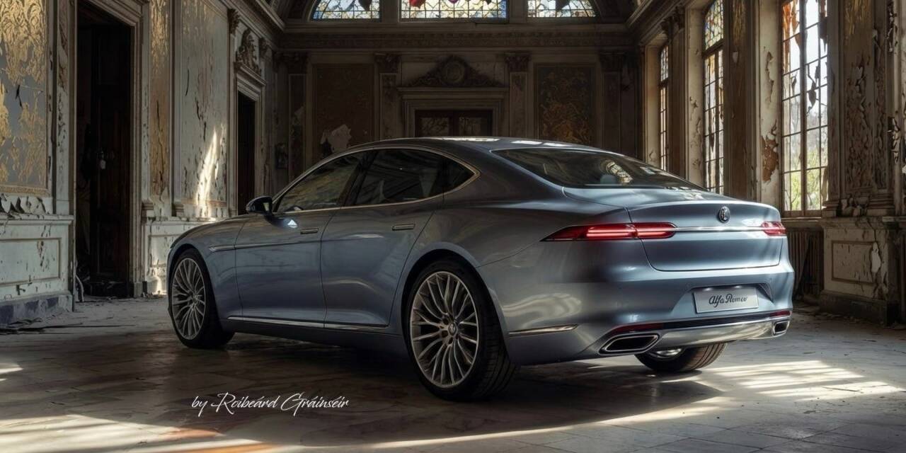 Alfa Romeo Medici ammiraglia render