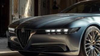 Alfa Romeo Medici ammiraglia render