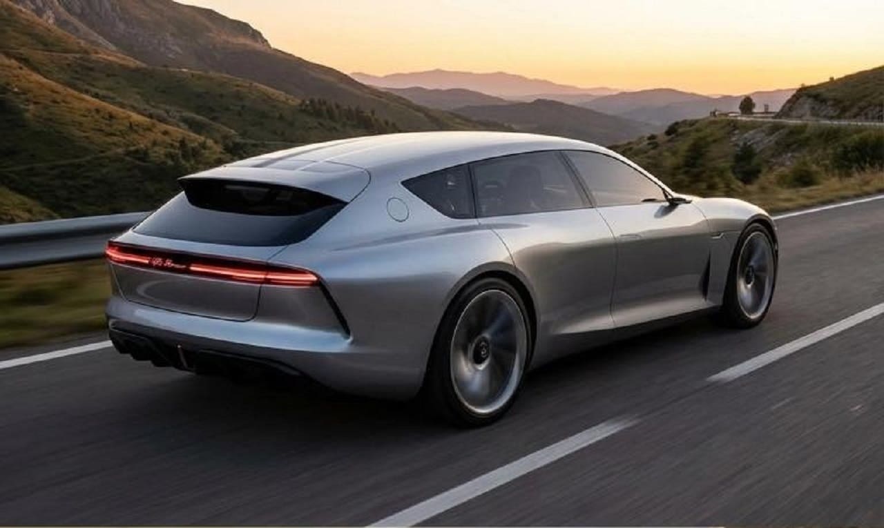 Alfa Romeo station wagon render