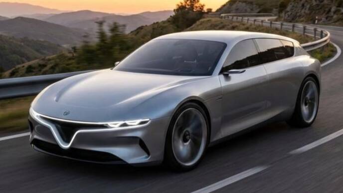 Alfa Romeo station wagon render