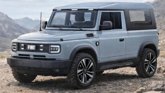 Fiat Campagnola render