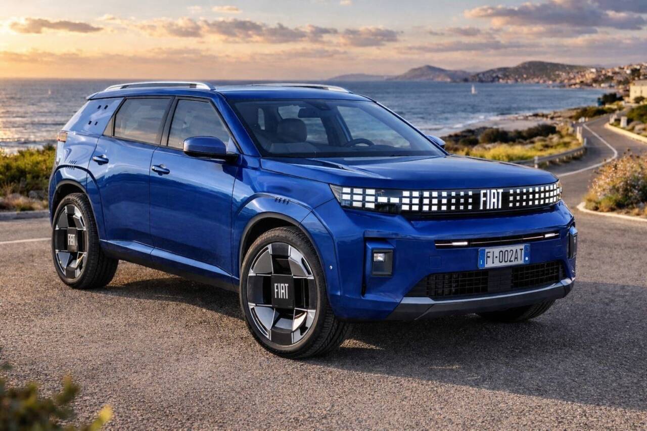 Fiat Giga Panda render