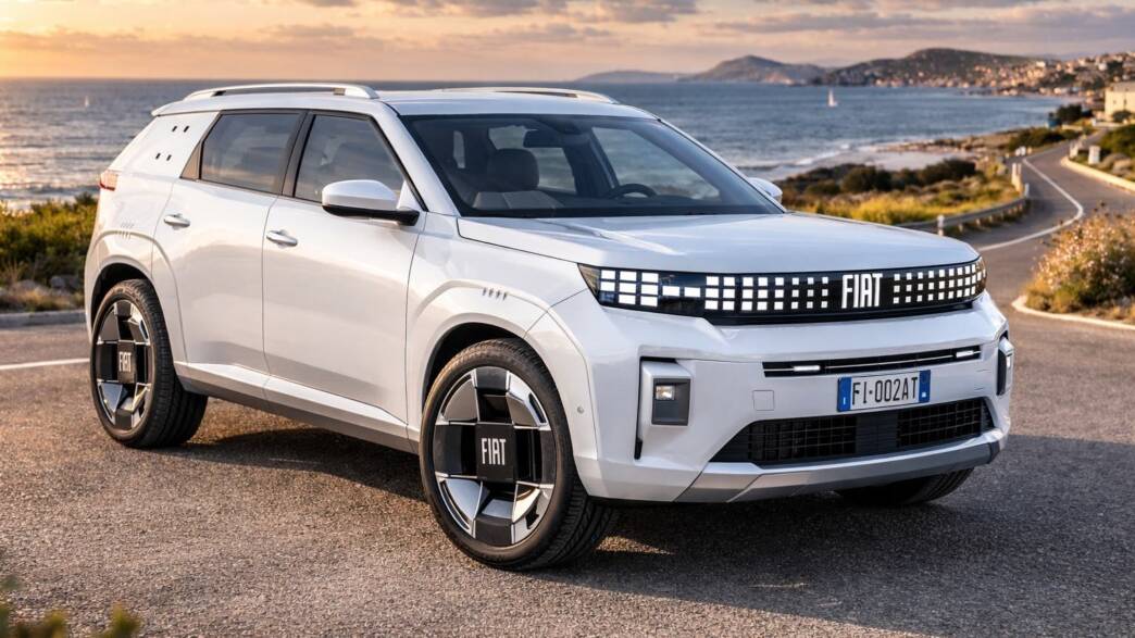Fiat Giga Panda render