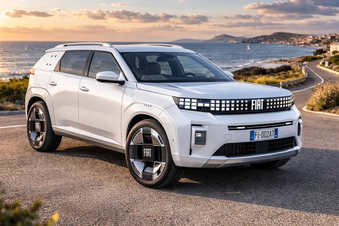 Fiat Giga Panda render