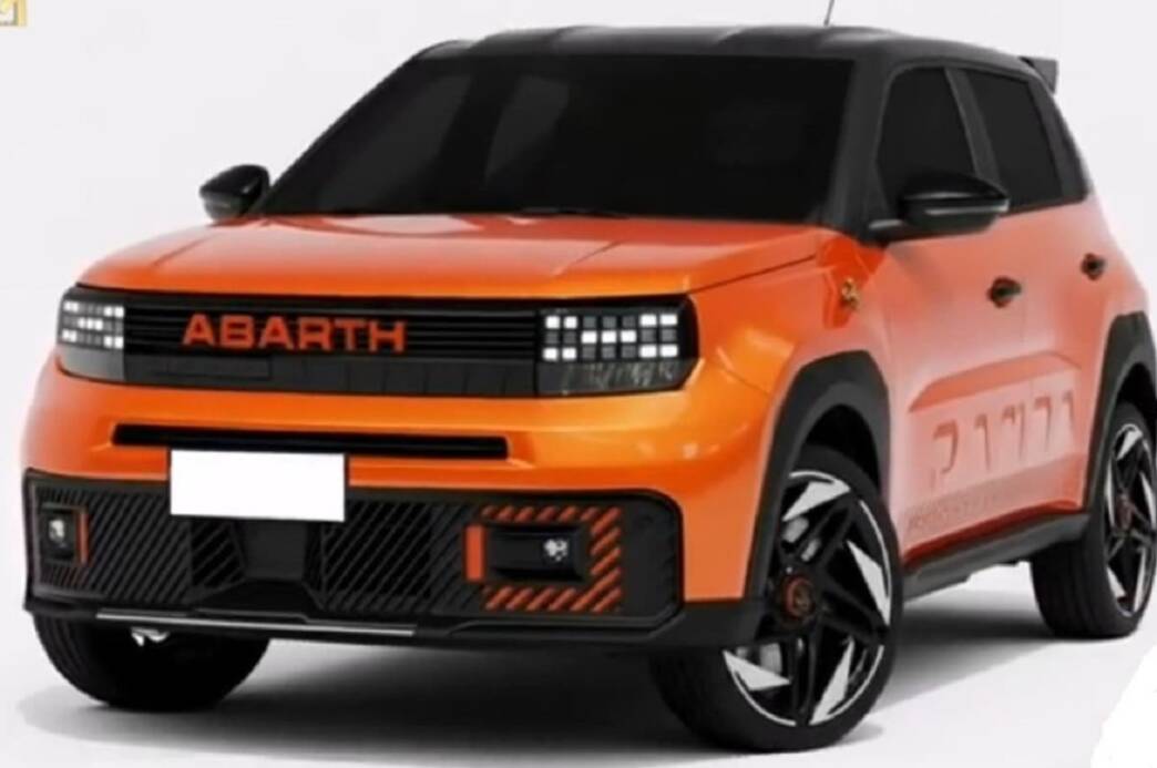 Fiat Grande Panda Abarth render