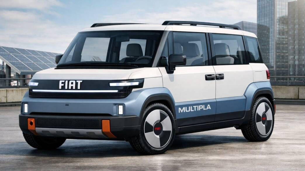 Fiat Multipla render