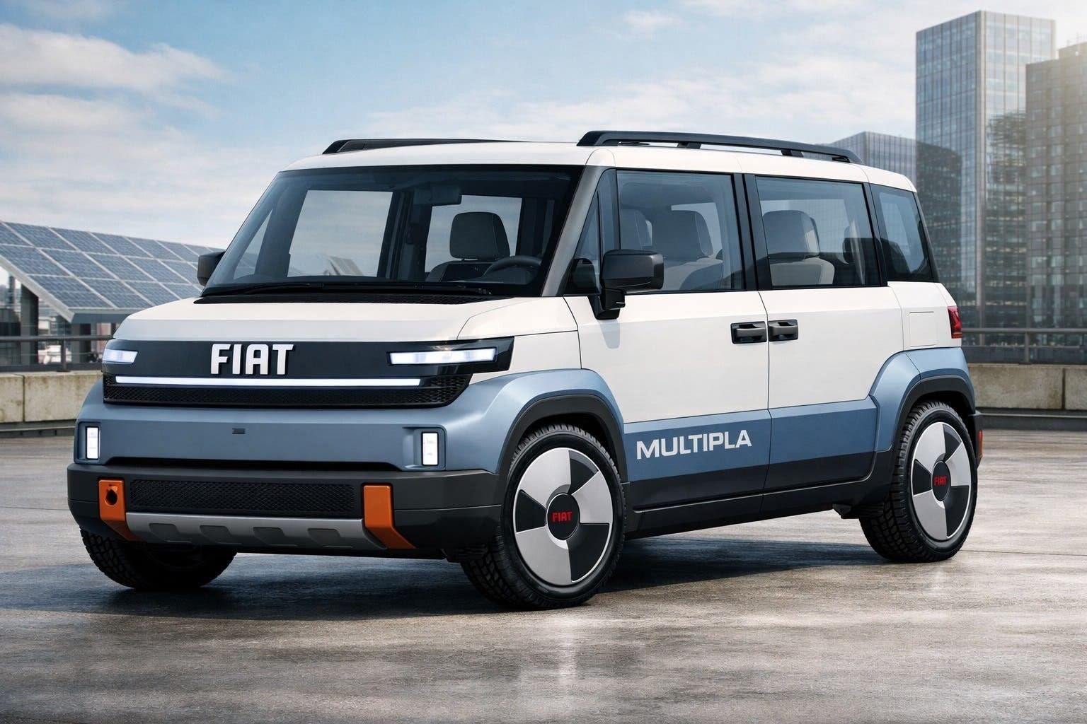 Fiat Multipla render