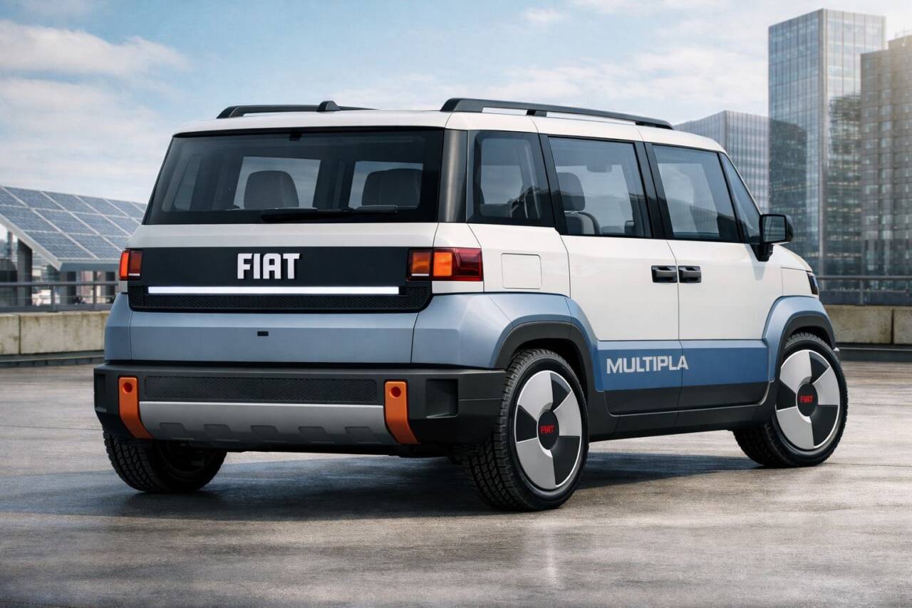Fiat Multipla render