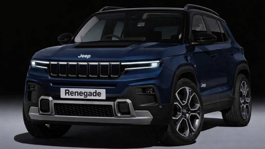 Jeep Renegade render
