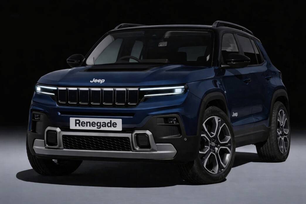 Jeep Renegade render