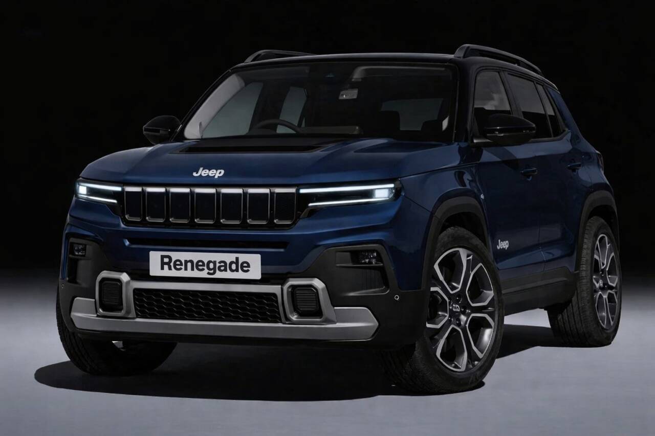 Jeep Renegade render