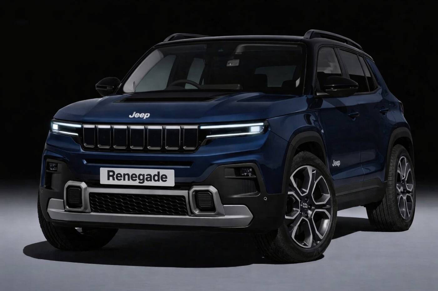 Jeep Renegade render