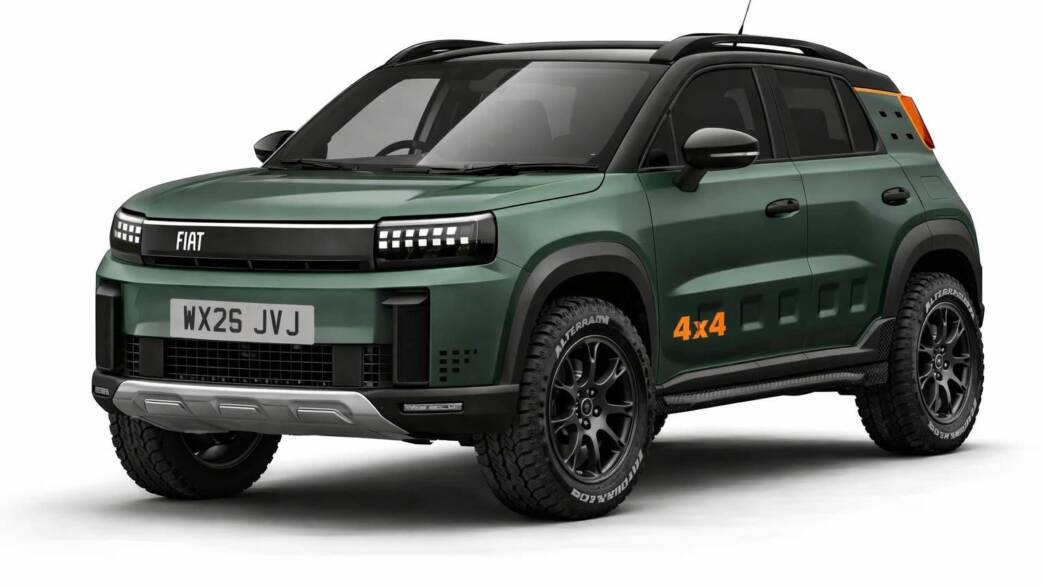 Nuova Fiat Pandina 4x4 render