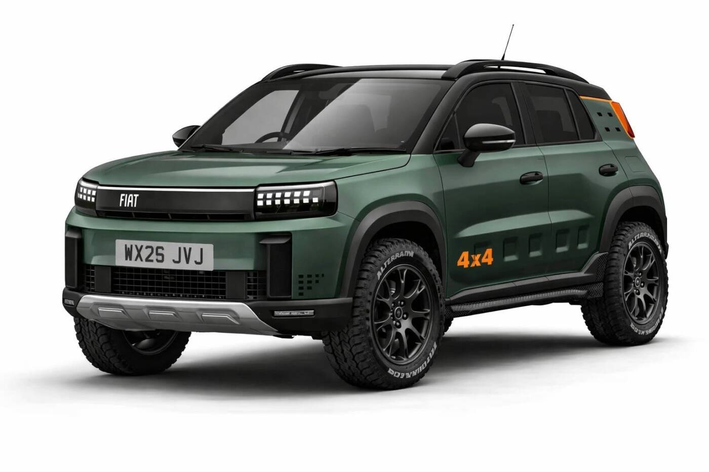 Nuova Fiat Pandina 4x4 render