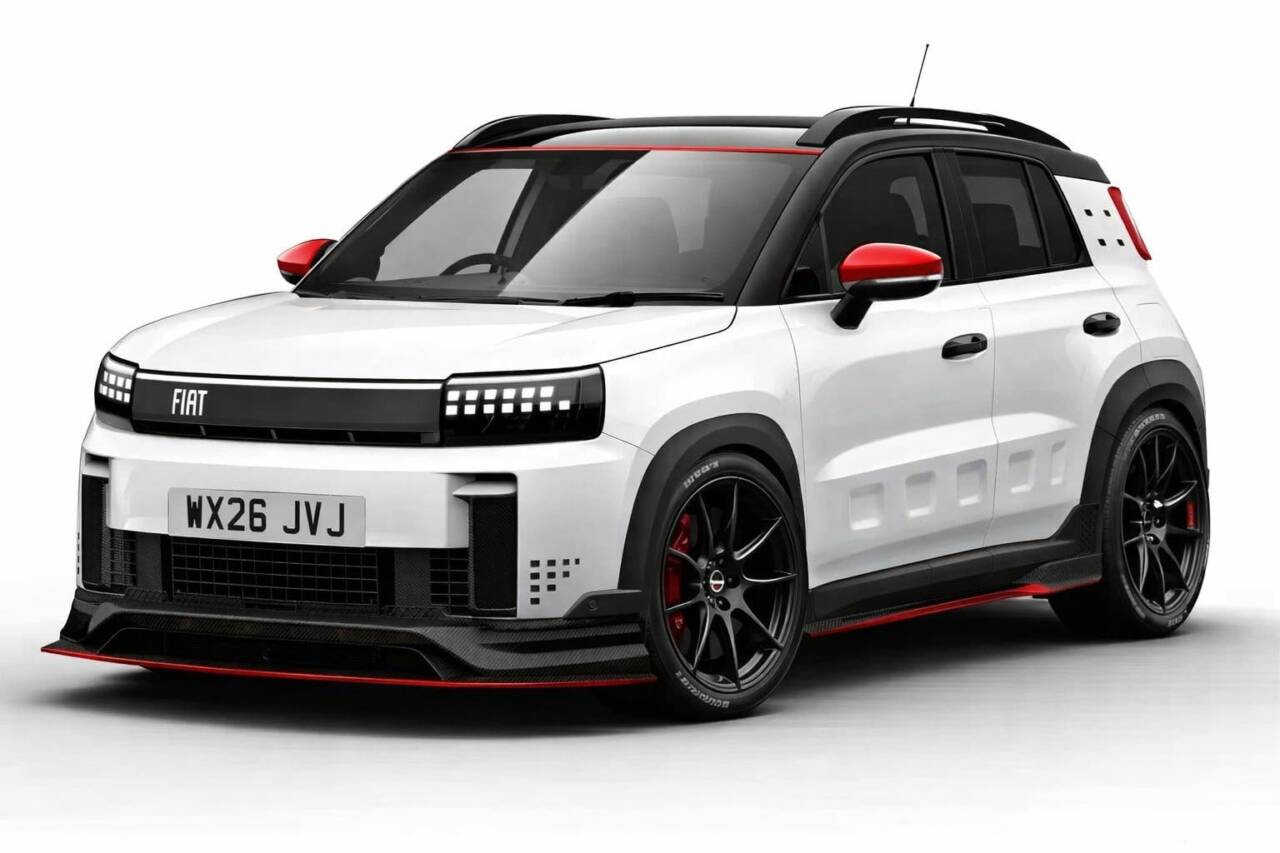 Nuova Fiat Pandina 4x4 render