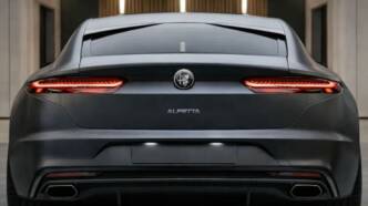 Alfa Romeo Alfetta render