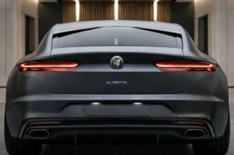 Alfa Romeo Alfetta render