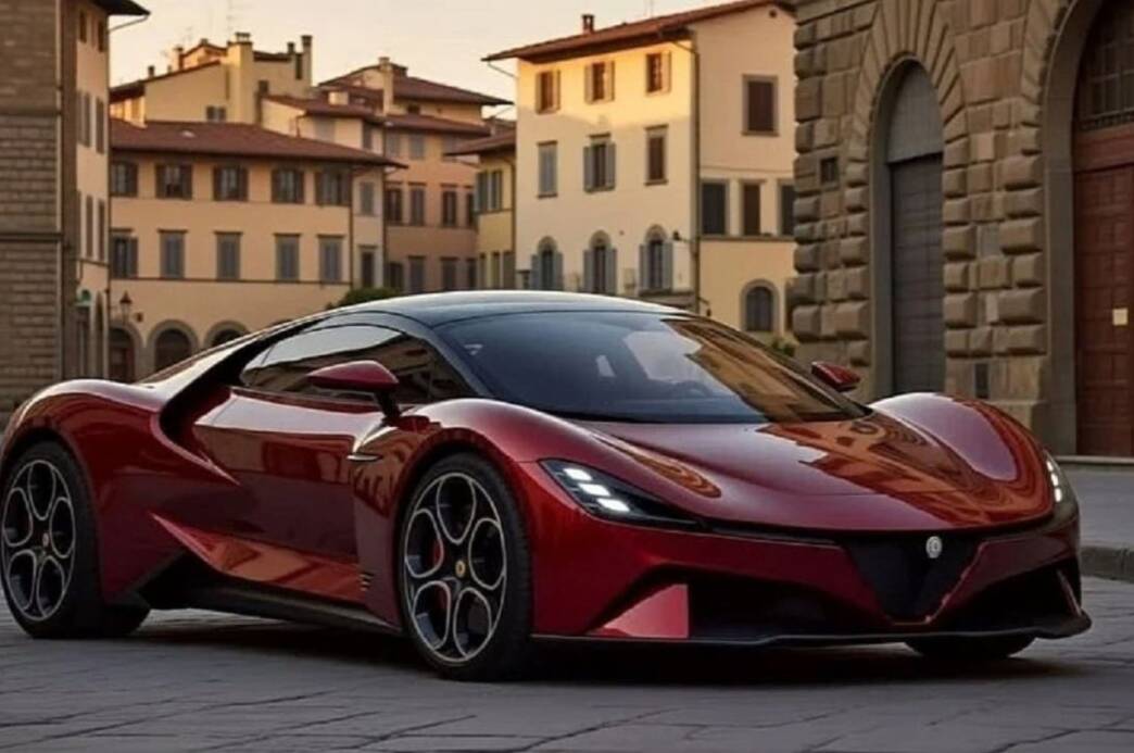 Alfa Romeo 4C render