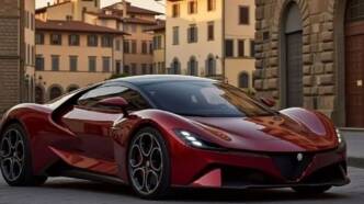 Alfa Romeo 4C render