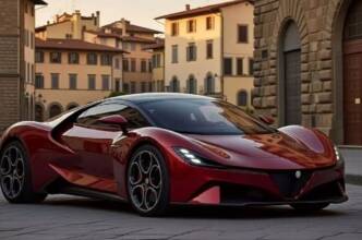 Alfa Romeo 4C render