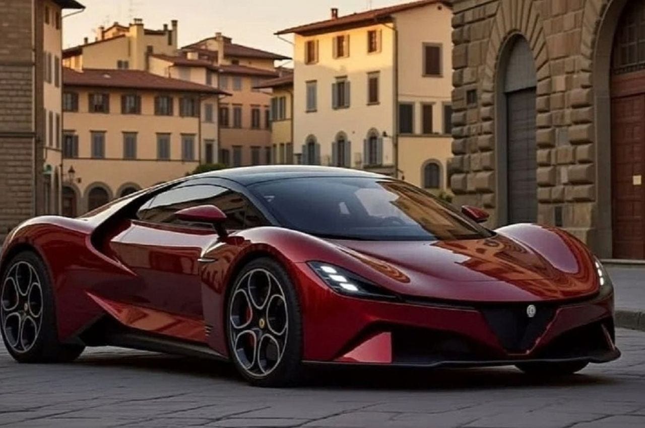 Alfa Romeo 4C render